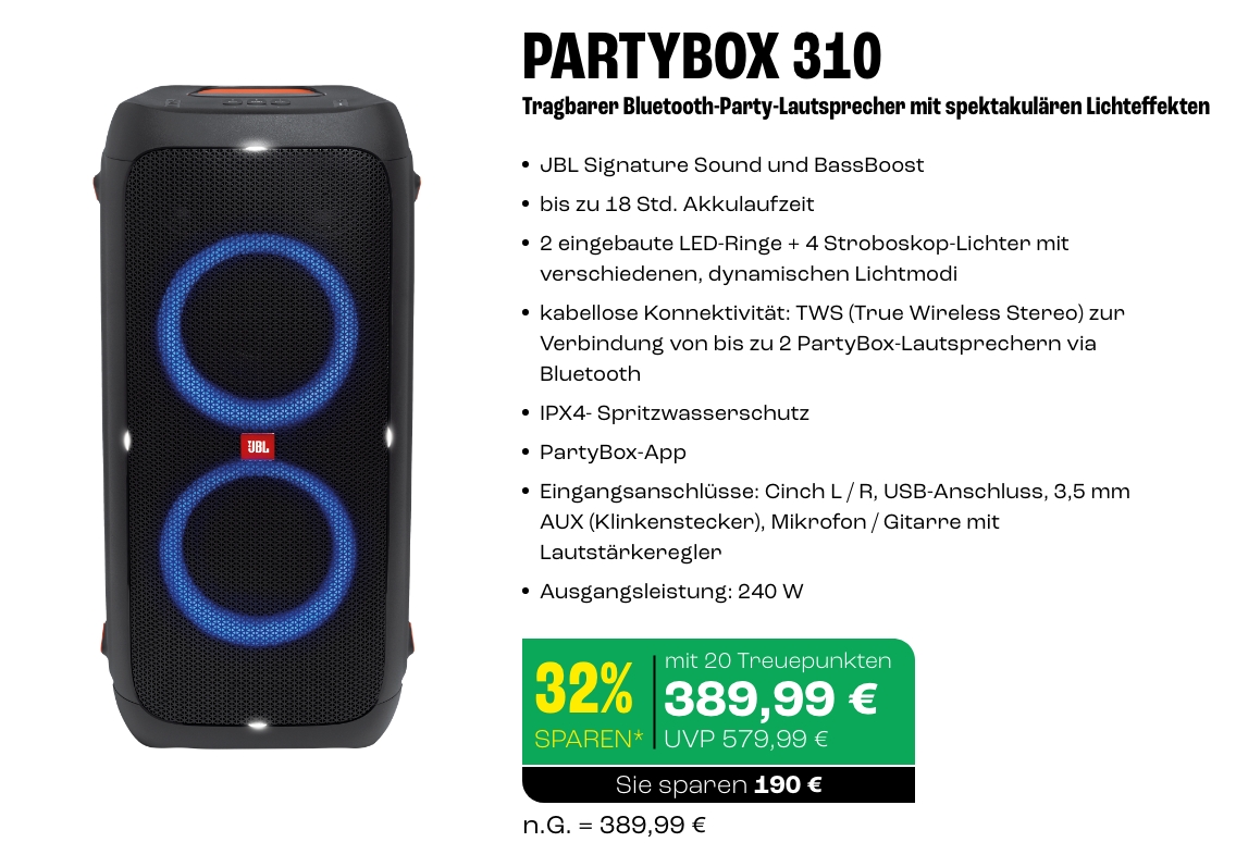 JBL Partybox 310