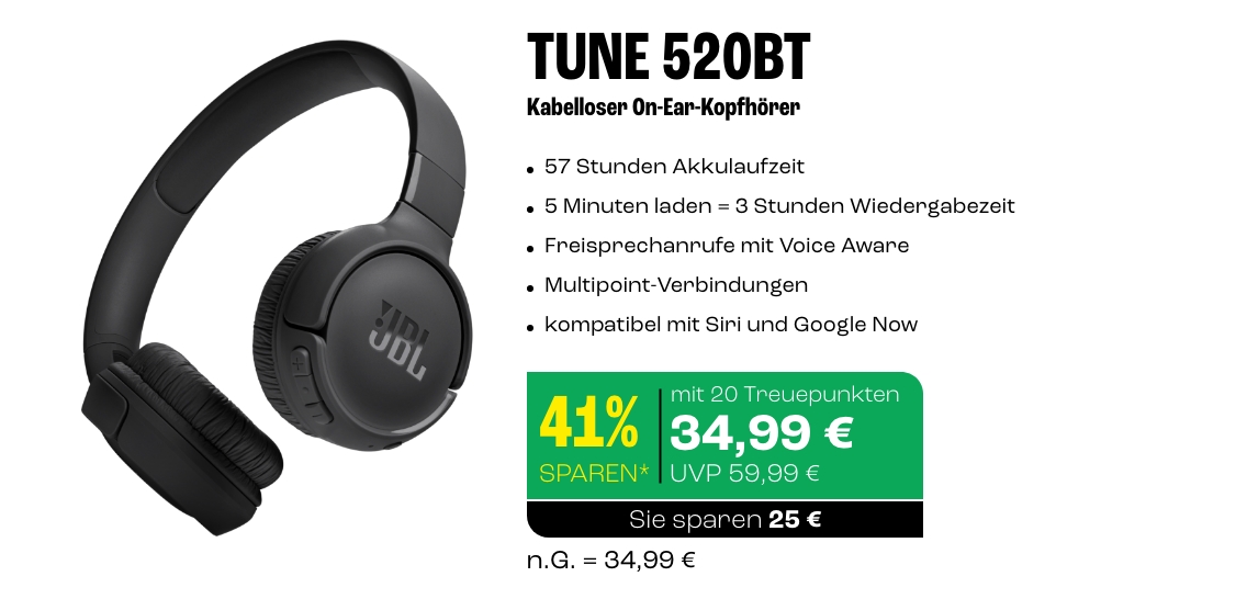 JBL Tune 520 BT